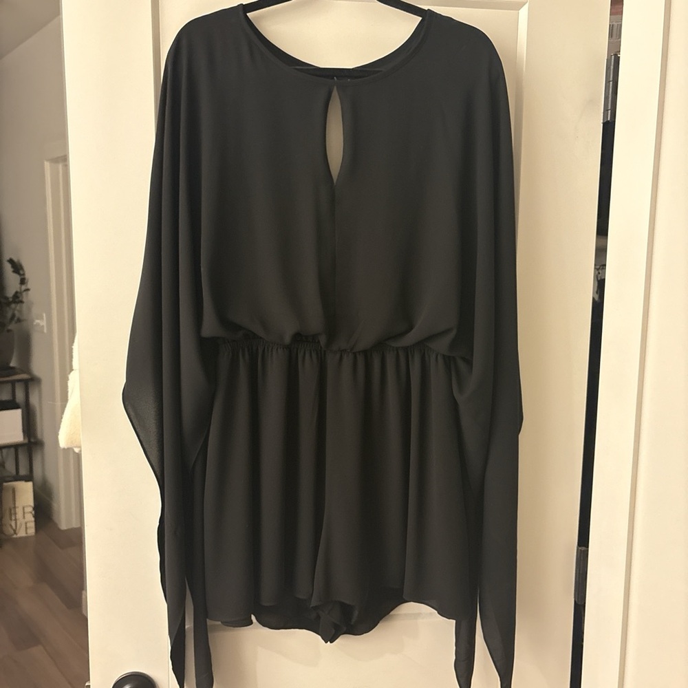 Express Black Romper